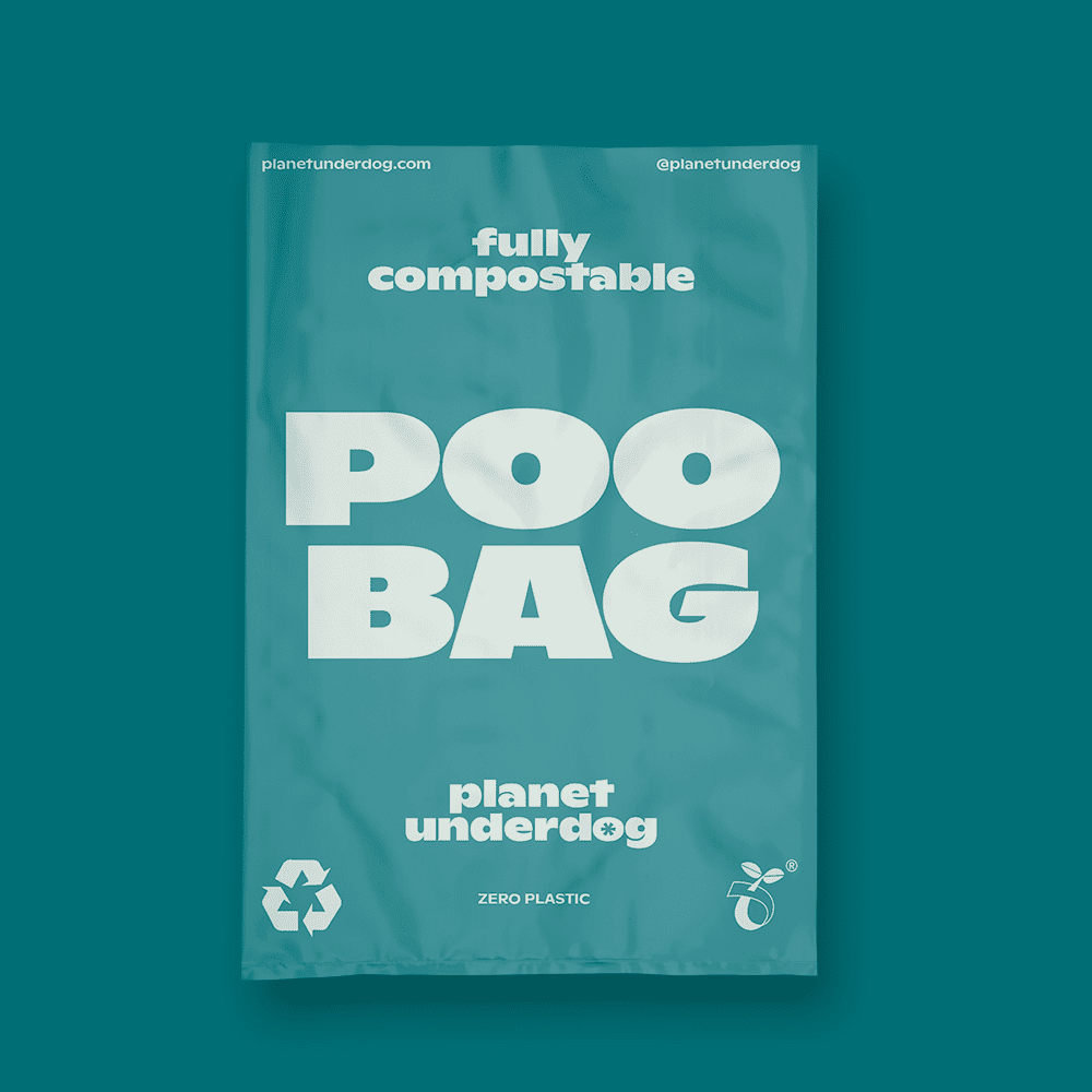 60 Planet Underdog Compostable Dog Poop Bags - Green Box - Image 6